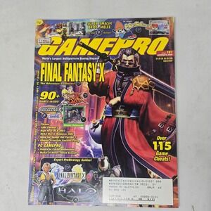 GamePro Magazine Issue 161 February 2002 Final Fantasy X Halo Smash Bros Melee